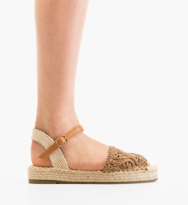 Sandale dama Aliya Khaki
