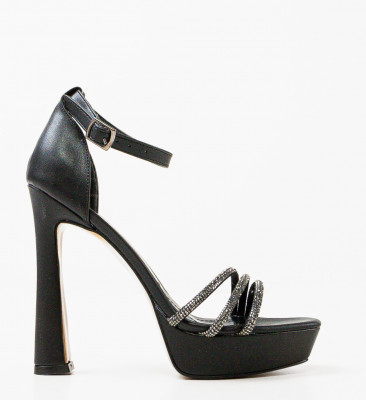 Sandale dama Hana Negre 2
