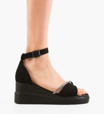 Sandale dama Holt Negre