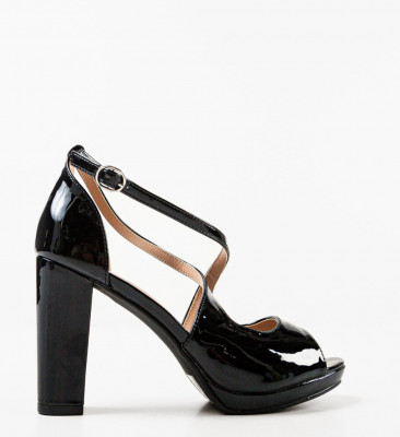 Sandale dama Hunt Negre 2