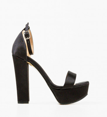 Sandale dama Poly Negre 2
