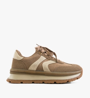 Sneakers dama Nankia Khaki