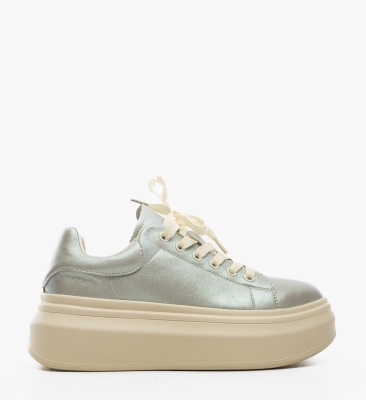 Sneakers dama Nart Argintii
