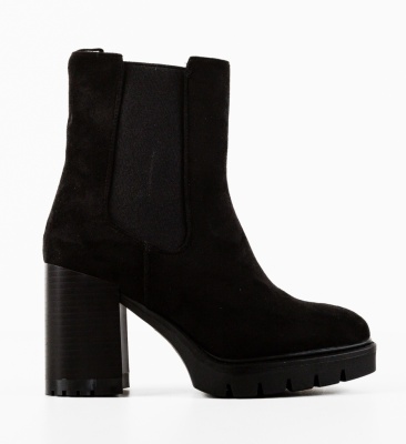Botine dama Gideon Negre