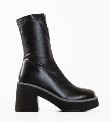 Botine dama Naom Negre