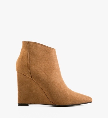 Botine dama Patton Camel