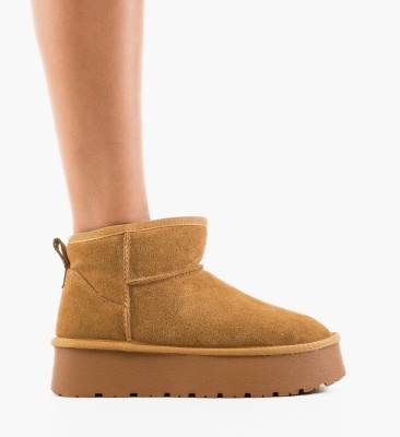 Cizme tip Ug Dayana Camel