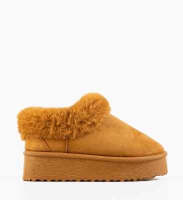 Cizme tip Ug Jaden Camel