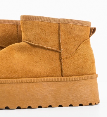 Cizme tip UG Latte Camel