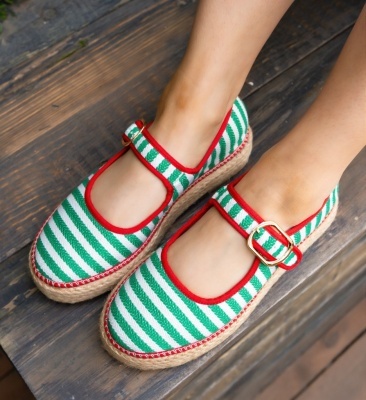 Espadrile dama Gamny Verzi