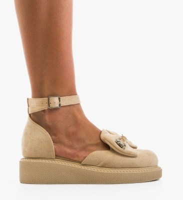 Pantofi Casual Barron Bej