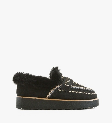 Pantofi Casual Chunky Negri