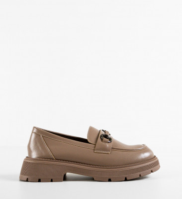 Pantofi casual dama Amazon Nude