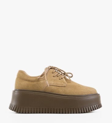 Pantofi casual dama Benve Bej 2