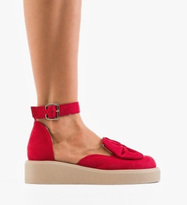 Pantofi Casual dama Elona Fuchsia