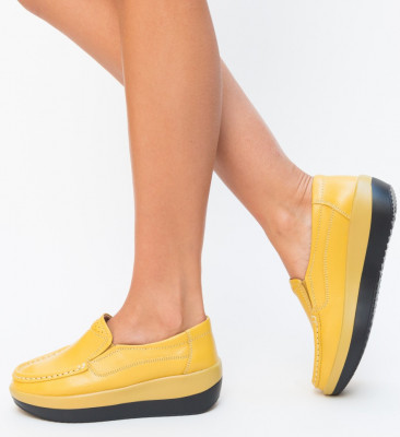 Pantofi Casual Ember Galbeni