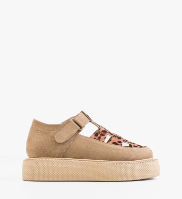 Pantofi Casual Gryndy Bej