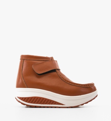 Pantofi Casual Misha Camel 2