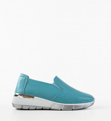 Pantofi Casual Pufine Turcoaz