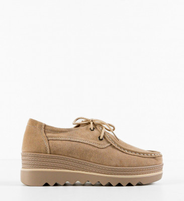 Pantofi Casual Sagrio Bej