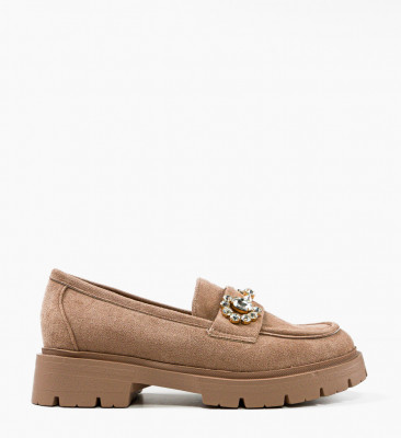 Pantofi Casual Shania Khaki