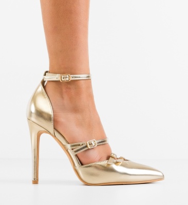 Pantofi dama Cobb Aurii