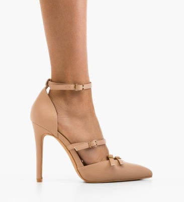 Pantofi dama Cobb Bej