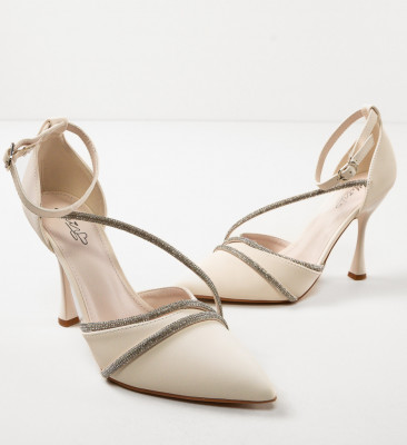 Pantofi dama Fulber Bej