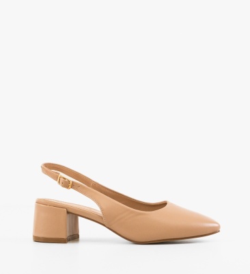 Pantofi dama Kheian Bej