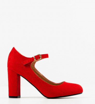 Pantofi dama Kimberly Rosii