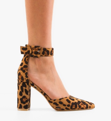 Pantofi dama Lam Leopard