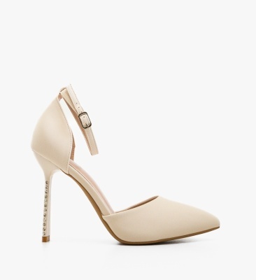 Pantofi dama Linda Bej