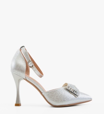 Pantofi dama Melisa Argintii
