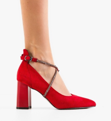 Pantofi dama Nikke Rosii