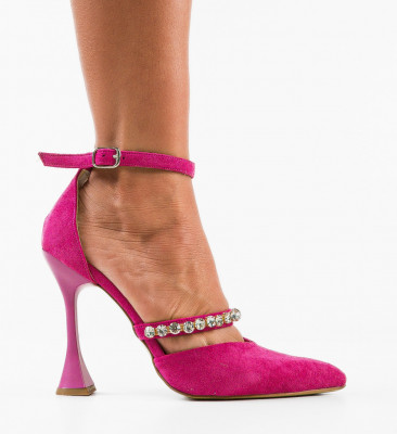 Pantofi dama Rufus Roz 2