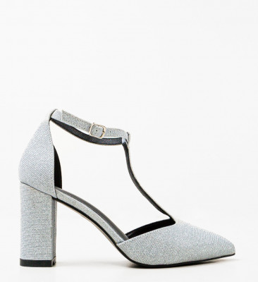 Pantofi dama Select Argintii