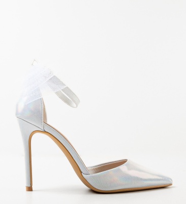 Pantofi dama Serrano Argintii