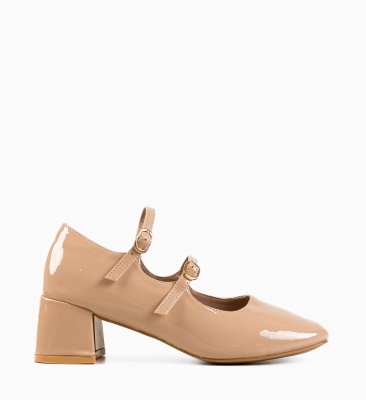 Pantofi dama Vilizi Bej