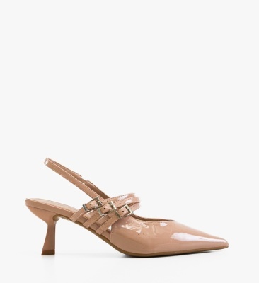 Pantofi dama Zybras Nude
