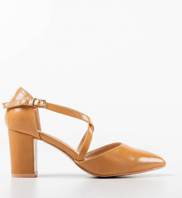 Pantofi Rahma Camel