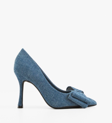 Pantofi stiletto dama Lester Albastri