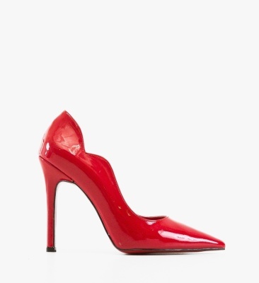 Pantofi stiletto dama Stypas Rosii