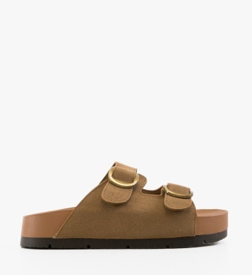 Papuci dama Lybure Khaki