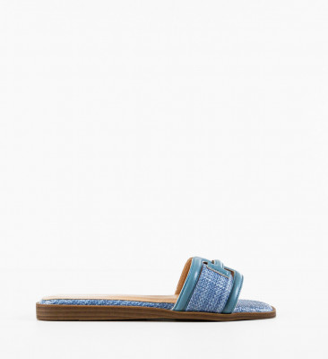 Papuci dama Stomp Albastri