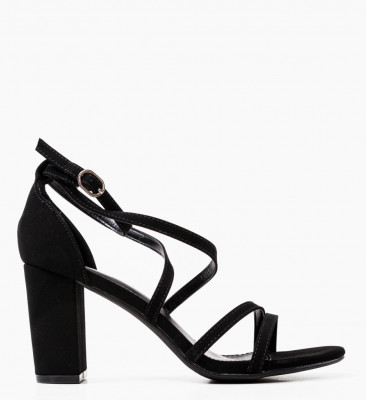 Sandale cu toc Bailey Negre