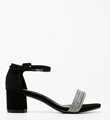 Sandale cu toc Boyer Negre