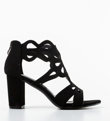 Sandale dama Minos Negre