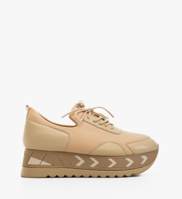 Sneakers dama Gazy Bej