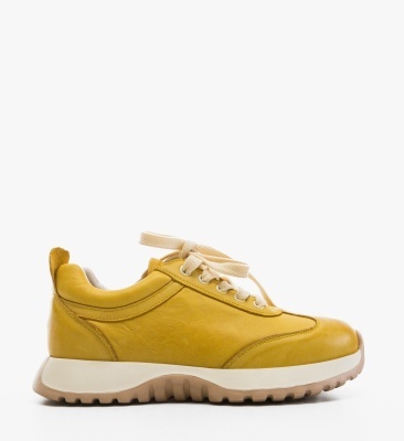 Sneakers dama Hober Galbeni