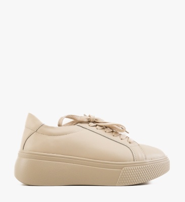 Sneakers dama Korso Bej